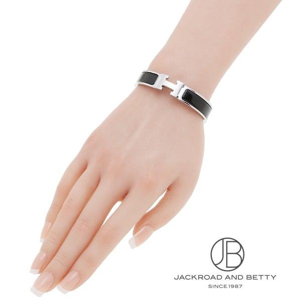 エルメス HERMES クリックH ブレスレット ノワール  ブラック 黒 H700001FP PM 01 新品 ジュエリー ブランドジュエリーの画像