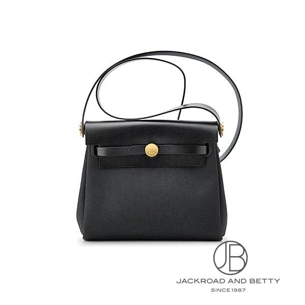 HERMES（エルメス） エールバッグジップ 20 ノワール ブラック 黒