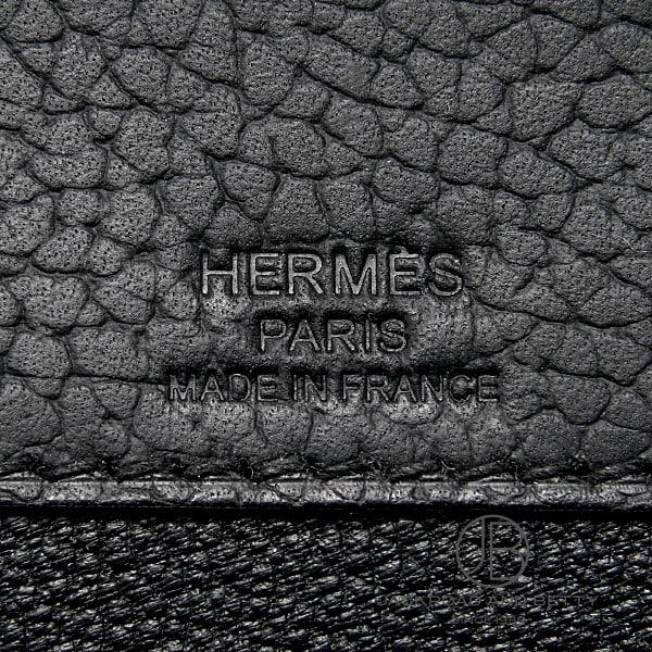 HERMES（エルメス） ケリーデペッシュ 25 ノワール ブラック 黒 