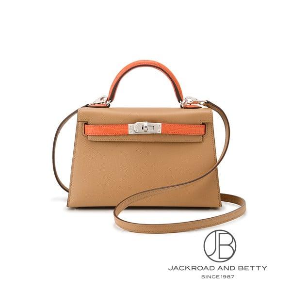 エルメス HERMES ミニケリー2 タッチ ビスキュイ オレンジポピー 新品 バッグ/財布/小物 | HERMES
