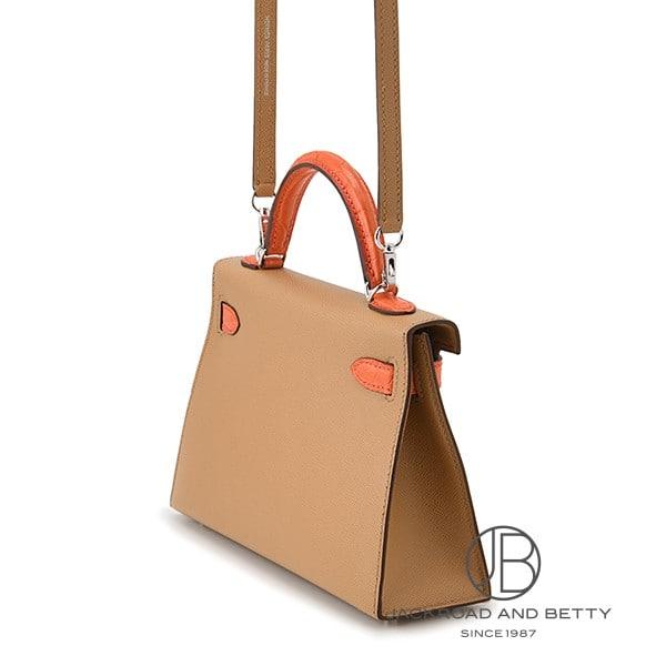エルメス HERMES ミニケリー2 タッチ ビスキュイ オレンジポピー 新品 バッグ/財布/小物 | HERMES | 01
