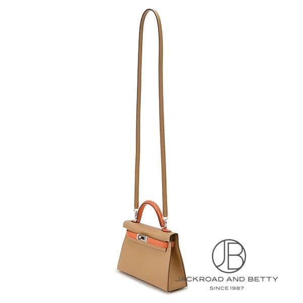 エルメス HERMES ミニケリー2 タッチ ビスキュイ オレンジポピー 新品 バッグ/財布/小物 | HERMES | 02