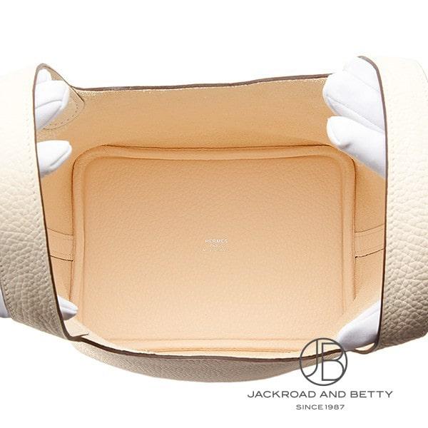 エルメス HERMES ピコタンロックPM ナタ アイボリー ホワイト 白 H056289CKI2 新品 バッグ/財布/小物の画像
