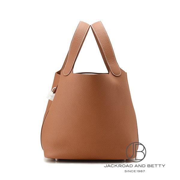 エルメス HERMES ピコタンロックMM ゴールド ブラウン H060991CK37 新品 バッグ/財布/小物の画像
