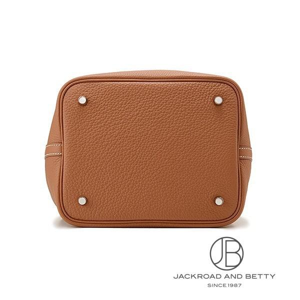 エルメス HERMES ピコタンロックMM ゴールド ブラウン H060991CK37 新品 バッグ/財布/小物の画像