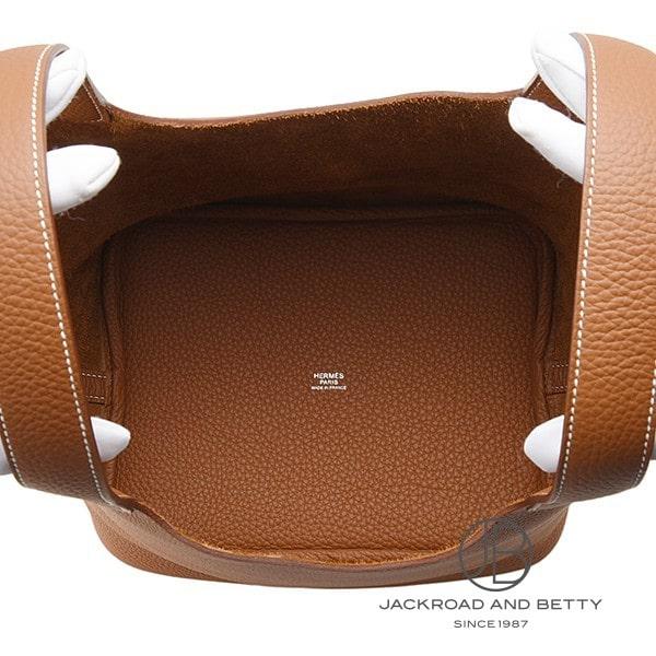 エルメス HERMES ピコタンロックMM ゴールド ブラウン H060991CK37 新品 バッグ/財布/小物の画像