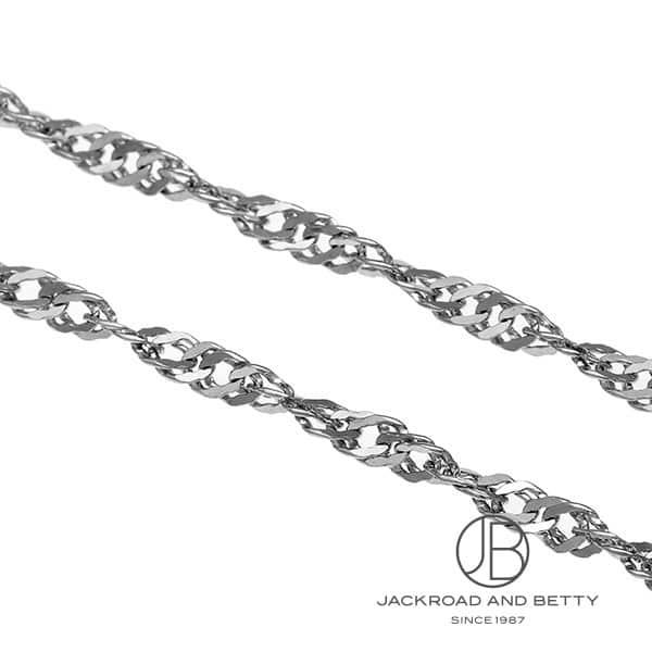 喜平 KIHEI PT999  2面 ダブル 約10g 50cm スクリュー ネックレス プラチナ 造幣局刻印有り 新品 ジュエリー ブランドジュエリーの画像