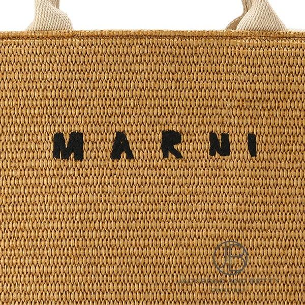 マルニ MARNI ラフィアエフェクト トート バッグ ラージ マルニ MARNI ラフィアエフェクト トート バッグ ラージ