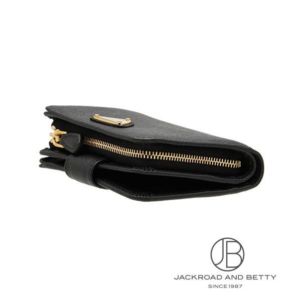 プラダ PRADA サフィアーノ トライアングル ウォレット ネロ ブラック 黒 1ML018QHHF0002 新品 バッグ/財布/小物の画像
