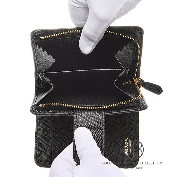 プラダ PRADA サフィアーノ トライアングル ウォレット ネロ ブラック 黒 1ML018QHHF0002 新品 バッグ/財布/小物 |  | 06