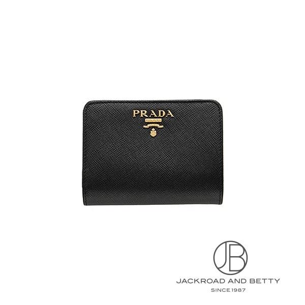 プラダ PRADA サフィアーノ ウォレット ネロ ブラック 黒 1ML018QWAF0002 新品 バッグ/財布/小物 | 