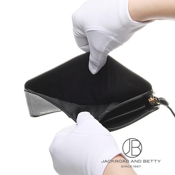 プラダ PRADA サフィアーノ ウォレット ネロ ブラック 黒 1ML018QWAF0002 新品 バッグ/財布/小物 |  | 05