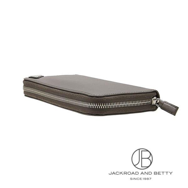 プラダ PRADA サフィアーノレザー トライアングル ジップアラウンド ウォレット フーモ グレー 2ML317 QHH F0170 新品 バッグ/財布/小物 |  | 02