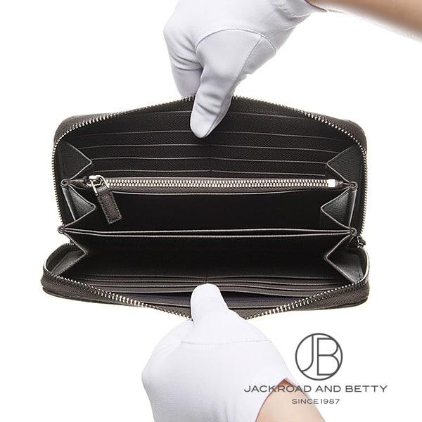 プラダ PRADA サフィアーノレザー トライアングル ジップアラウンド ウォレット フーモ グレー 2ML317 QHH F0170 新品 バッグ/財布/小物 |  | 03