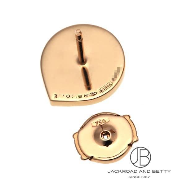 REPOSSI レポシ アンティフェール スタッド ピアス オニキス