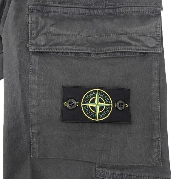 ストーンアイランド STONE ISLAND レギュラーテーパードフィット カーゴパンツ 伸縮性ウエストバンド 32 K2S153100033S00L1V0162 新品 アパレルの画像