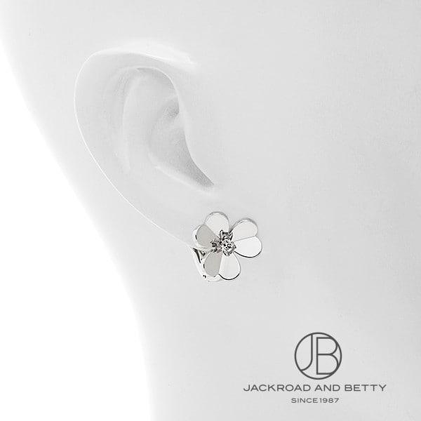 フリヴォルフラワーモチーフ　スモールピアス フリヴォル イヤリング、スモールモデル 18K イエローゴールド