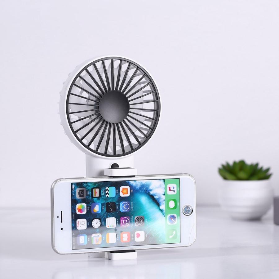 最大 オフ 携帯扇風機 スマホスタンド機能 小型なのに驚きの風量 Usb扇風機 00mah 充電式でモバイル 手持ちファン 風量3段階調節 手持ち 卓上両対応 翌日発送 Cisama Sc Gov Br