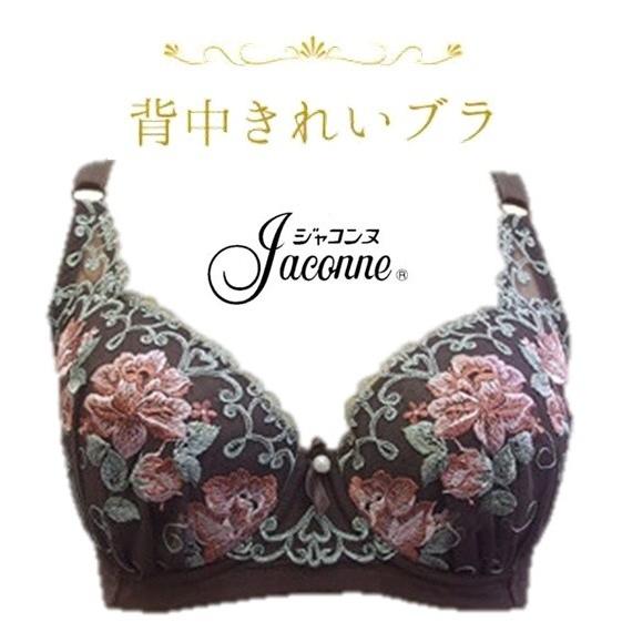 背中きれいブラ ブラジャー 大きいサイズ グラマー 脇肉 脇高 3 4カップ F G H 背中 美乳 育乳 背肉 きれい 美しく 花柄 リボン ジャコンヌ Jaconne 8132 P0wb8hdrq6 Jaconne ジャコンヌ Yahoo 店 通販 Yahoo ショッピング