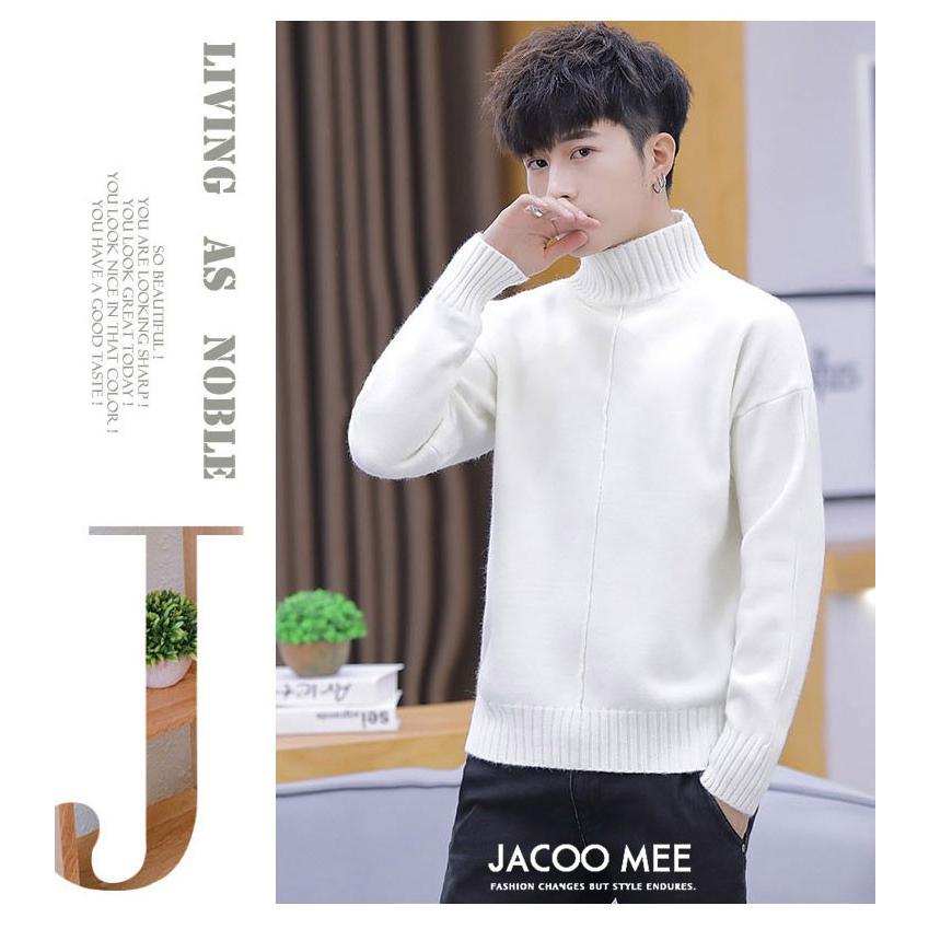 セーター メンズ ニット タートルネック セーター 裏起毛 ハイネック インナー 長袖 トップス 無地 プルオーバー 厚手 ファッション 送料無料 Jg Bm112 Jacoo Mee Store 通販 Yahoo ショッピング