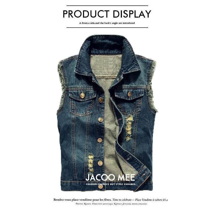 ベスト メンズ デニムベスト ジレ チョッキ メンズベスト Gジャン