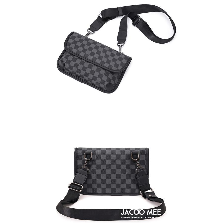 ショルダーバッグ メンズ メンズバッグ 肩掛け カジュアルバッグ バッグ 送料無料 個性 バッグ メンズ お洒落 バッグ デート 新作 ギフト チェック柄 Jg Ebb908 Jacoo Mee Store 通販 Yahoo ショッピング