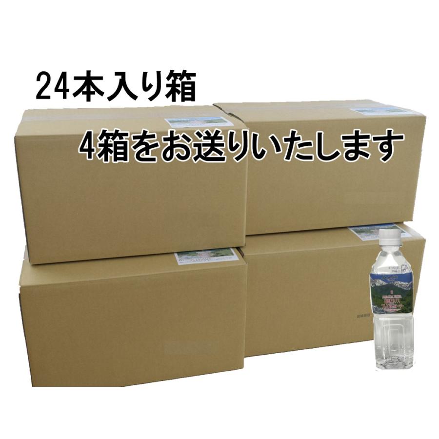 プレミアムウォーター 4箱セット 白馬アルプスプレミアムウォーター 500ml × 96本（4ケース） : JA大北