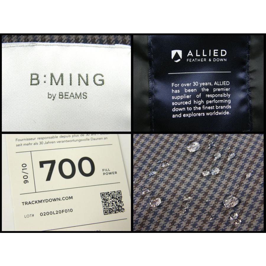 B：MING by BEAMS（ビーミング by ビームス） × ALLIED FEATHER + DOWN 