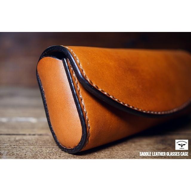 ブラウンレザー メガネケース kissora キソラ メガネケース KIKN-050 MinervaBox ミネルバ