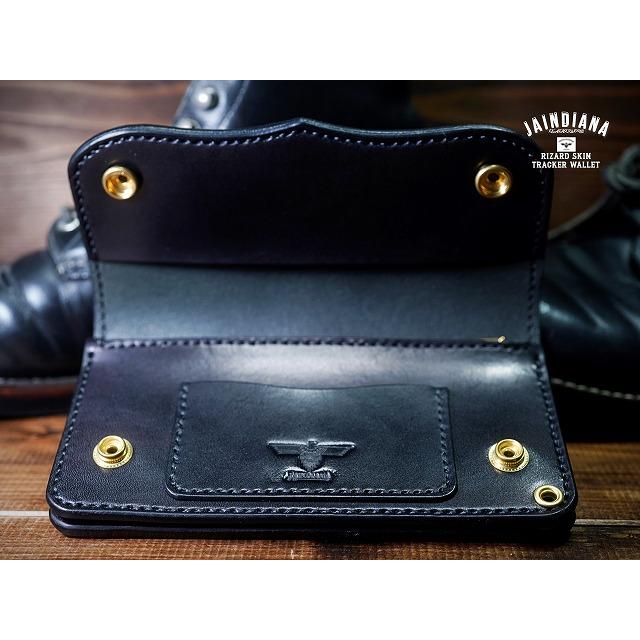 リザード・トラッカーウォレット オリーブグリーン : JAINDIANA - 通販