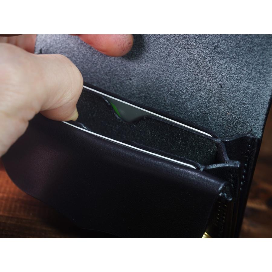 LUCKY JOHN☆ショルダーウォレットアメリカバイソン TRWS-ABB アメリカバイソンのショートトラッカーウォレット