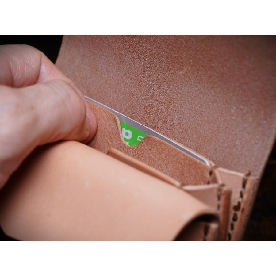 トラッカーウォレット ショートタイプ サドルレザー 牛革 財布