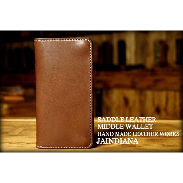 サドルレザーの財布15 ハンドメイド