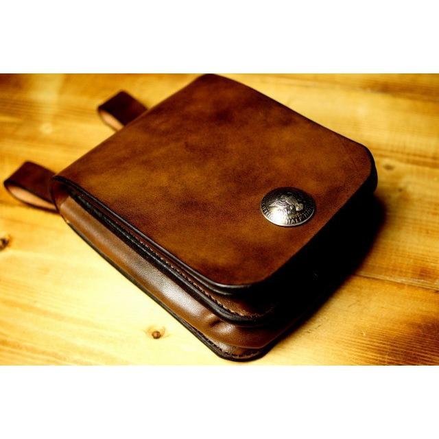 新作マット・カーペット 手縫い　サドルレザーメディスンバッグ　YMB-20 【TM7338102404】(26000円)