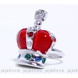 王冠 指輪 ＤＸ シルバー ゴールド ２色から JAJABOON ジャジャブーン (メール便ＯＫ)｜jajaboonx｜02