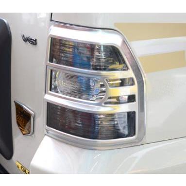 Pajero LEDテールライトカバー テールライト 保護ランプ P97 V87 2ピース 黒｜jajamaruhonpo｜04