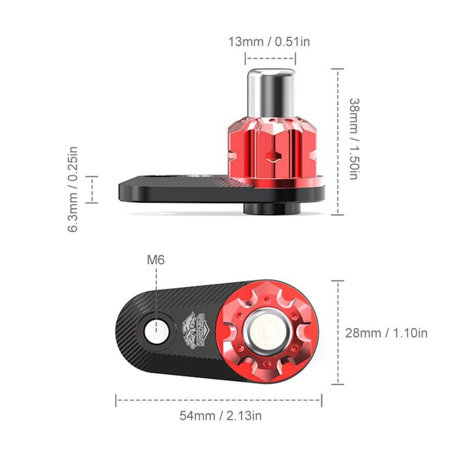 CNC バイク ブレーキ レバー パーキング ロック キャッチ ブレーキ スイッチ ホルダー ヤマハ NMAX 155 NMAX 125 NSS 300/350/750 XMAX 400/300/250｜jajamaruhonpo｜11