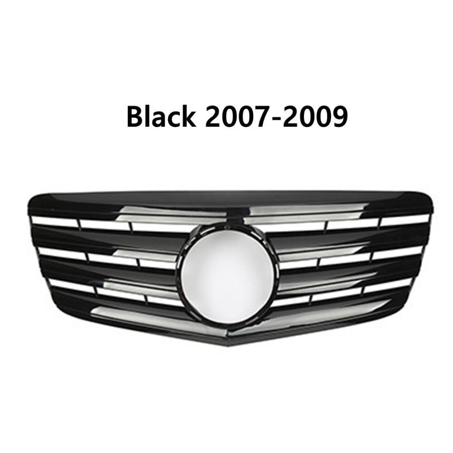 ベンツ E-クラス W211 2007年-2009年 CL スタイル ブラック/シルバー/ホワイト/メッキ フロント レーシング グリル｜jajamaruhonpo｜13