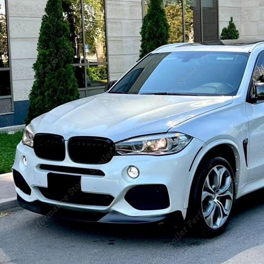 フロント バンパー スプリッター リップ キット スポイラー つやあり ブラック カナード BMW X5 F15 M スポーツ 2014年 2015年 2016年 2017年 2018年｜jajamaruhonpo｜06