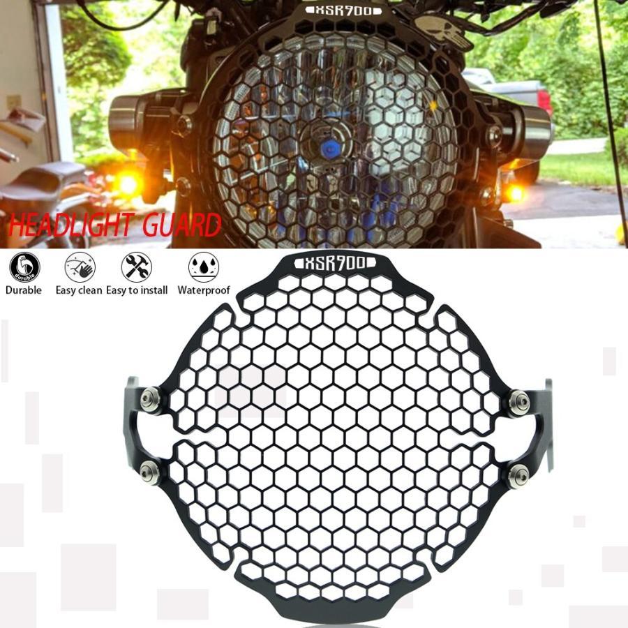 XSR 900 Motorcycle Vintage Headlight Protector Grill Head light Lamp