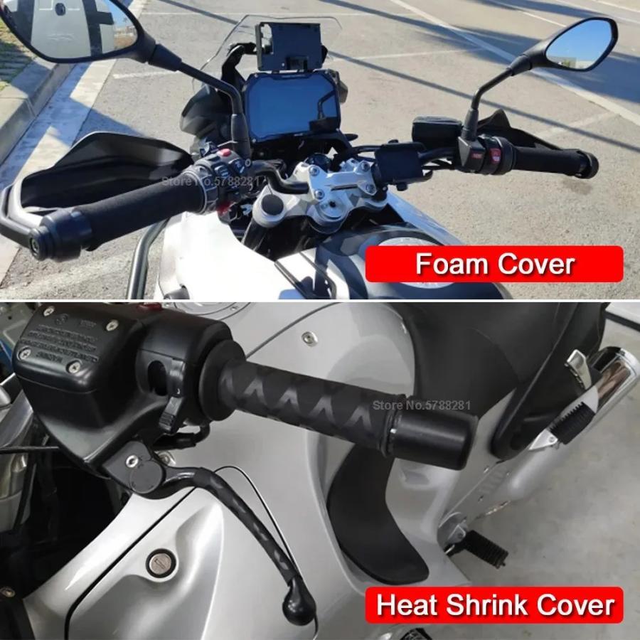 ホンダ CB1300 CB1100 GL 1800 CM1100 CB1000R ヤマハ 汎用品 フォーム ハンドル グリップ Heat Shrink ハンドル バー グリップ ブレーキ カバー｜jajamaruhonpo｜09