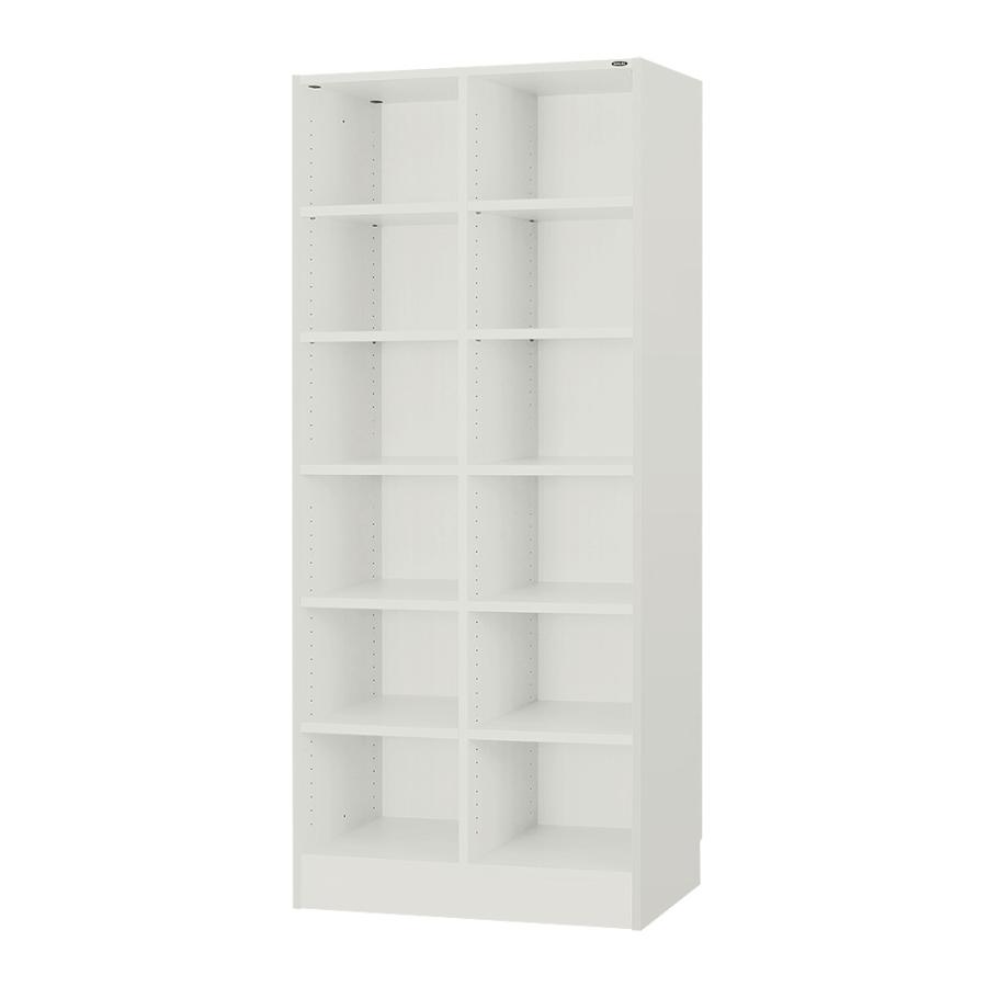 壁面システム収納ラック 璧 オープンラック 幅84cm×奥行29cm×高さ180cm 壁面収納 書棚 収納棚 収納ラック 日本製 | 充英アート | 02