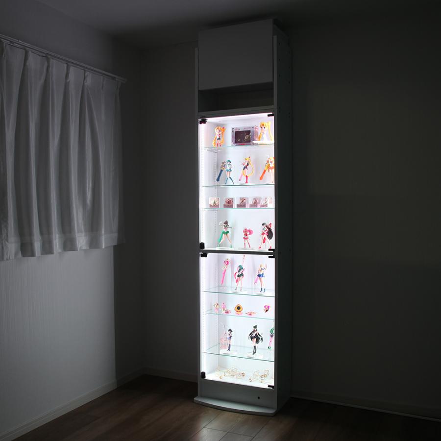 JAJAN ホワイト LEDセット ( LED ＋ 本体ハイタイプ 幅55cm 奥行19cm