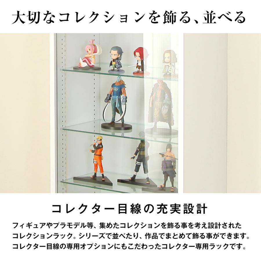 上置きセット ( 上置ハイ ＋ 本体ハイタイプ 幅55cm 奥行19cm 高さ243