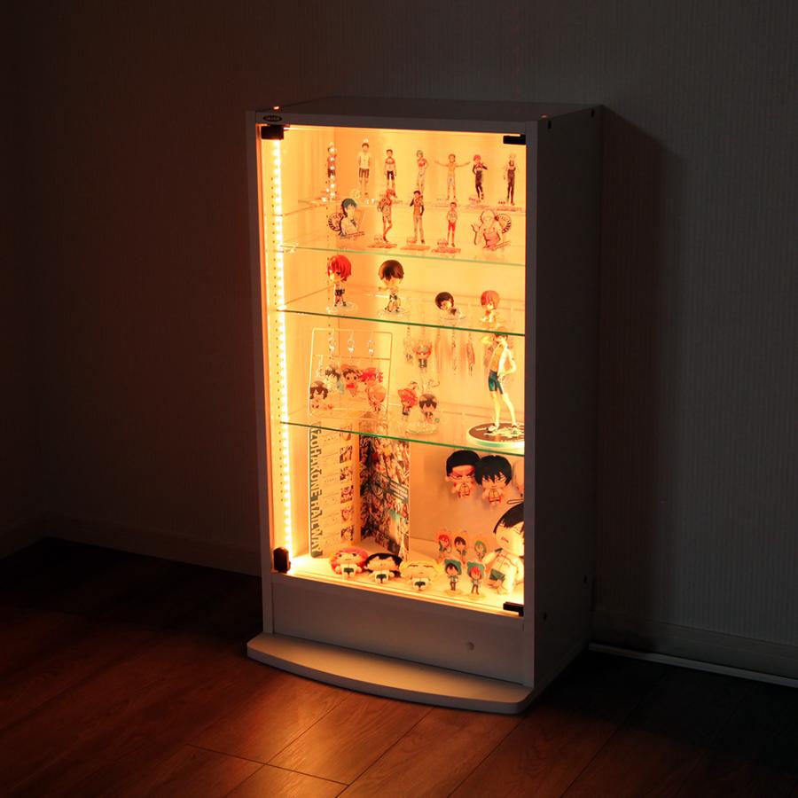 JAJAN フィギュアケース LEDライト付き コレクションラック レギュラー・ワイド 専用オプション LEDモジュール