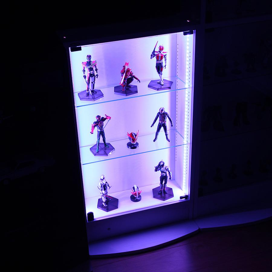 JAJAN フィギュアケース LEDライト付き コレクションラック レギュラー・ワイド 専用オプション LEDモジュール