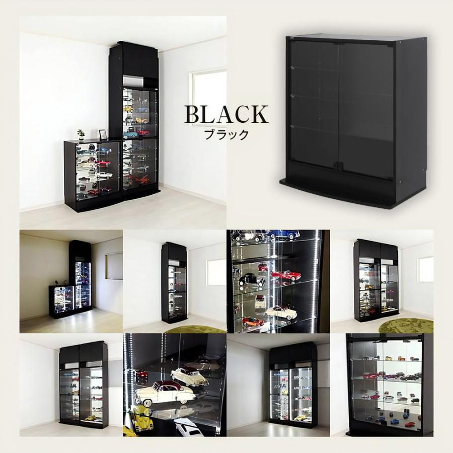 JAJAN RGB LEDセット ( LED ＋ 本体ロータイプ 開き戸 幅83cm 奥行39cm