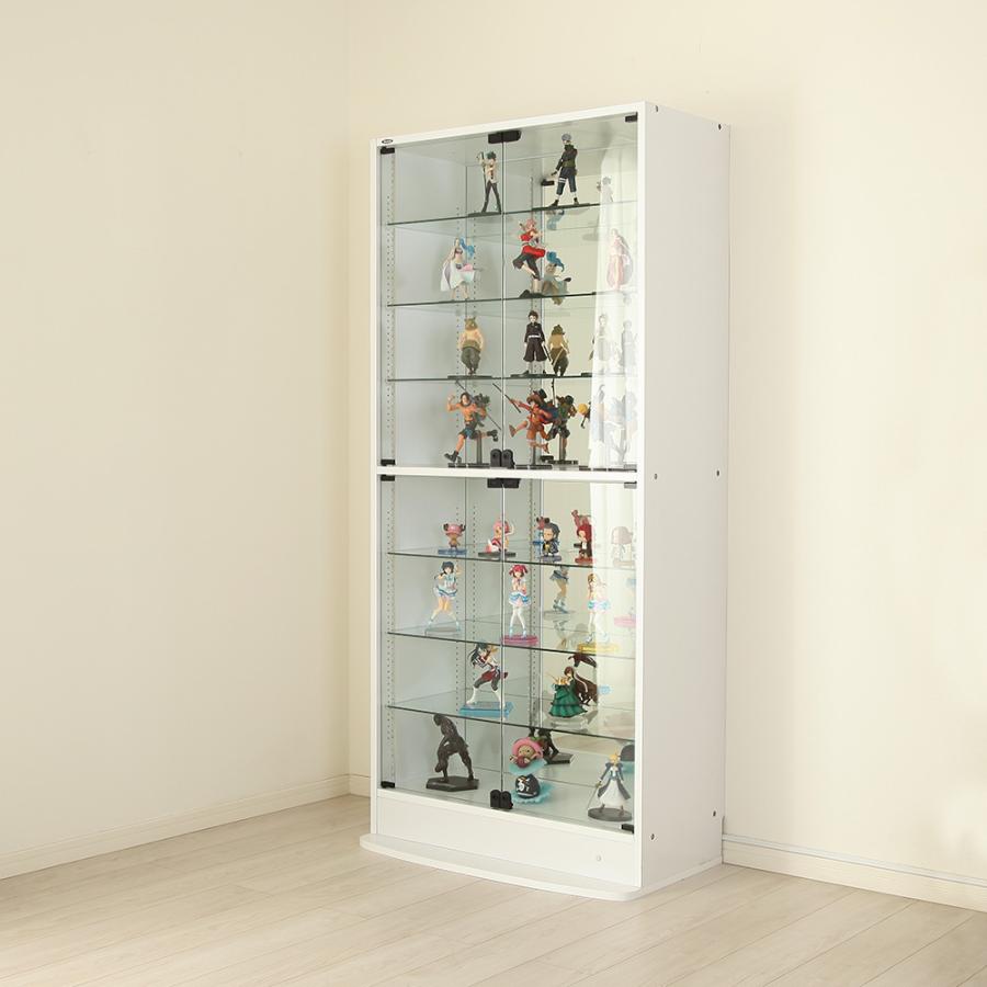 ミラーセット (ミラー2枚組 ＋ 本体ハイタイプ 引き戸 幅83cm 奥行29cm