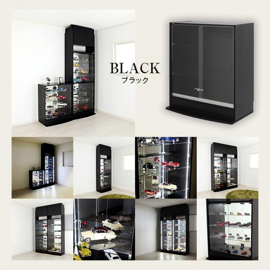 JAJAN RGB LED ミラーセット ( ＋ ミラー1枚組 本体ロータイプ 引き戸