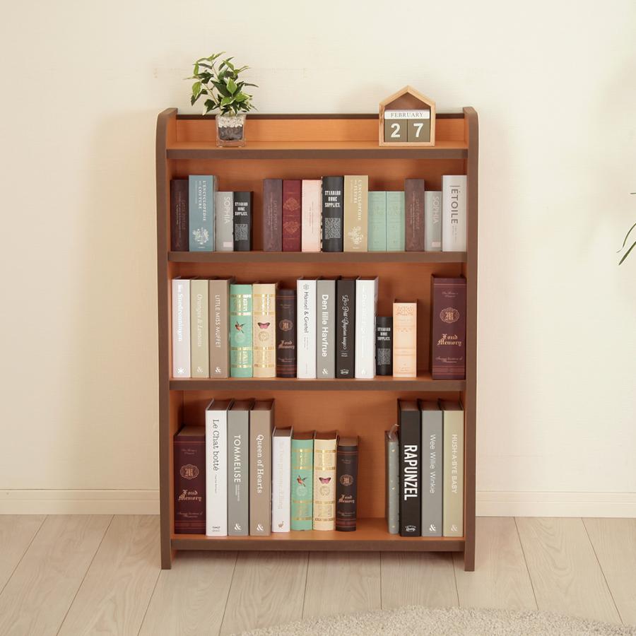 充英アート 【アウトレット】EVAキッズ 本棚 幅63cm×奥行30cm 子供家具